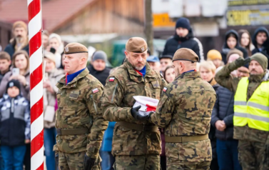 Przysięga na rynku w Strzyżowie 25