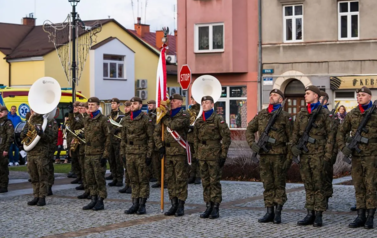 Przysięga na rynku w Strzyżowie 35