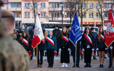 Przysięga na rynku w Strzyżowie 44