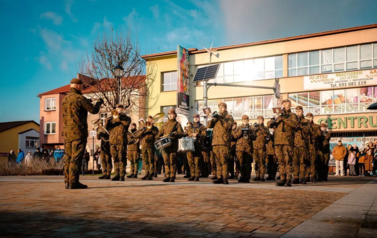 Przysięga na rynku w Strzyżowie 71