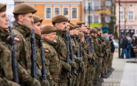 Przysięga na rynku w Strzyżowie 3