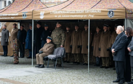 Przysięga na rynku w Strzyżowie 8