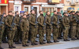 Przysięga na rynku w Strzyżowie 32