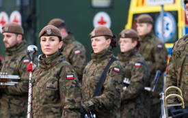 Przysięga na rynku w Strzyżowie 46