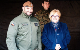 Przysięga na rynku w Strzyżowie 86