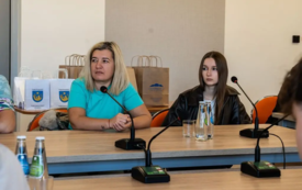 Galeria aktualności Spotkanie w Starostwie Powiatowym w Strzyżowie z uczestnikami projektu Erasmus+ 1