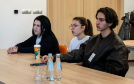 Galeria aktualności Spotkanie w Starostwie Powiatowym w Strzyżowie z uczestnikami projektu Erasmus+ 2