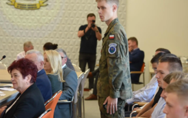 Galeria aktualności Inauguracyjna sesja Młodzieżowej Rady Powiatu Strzyżowskiego 19