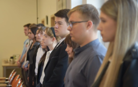 Galeria aktualności Inauguracyjna sesja Młodzieżowej Rady Powiatu Strzyżowskiego 21