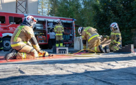 Galeria aktualności Pokaz ratownictwa technicznego w Gwoźnicy G&oacute;rnej 5