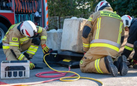 Galeria aktualności Pokaz ratownictwa technicznego w Gwoźnicy G&oacute;rnej 6