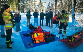 Ćwiczenia ratownictwo lodowe 1