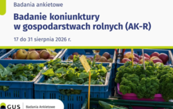 Informacja dla rolników: trwa Badanie Koniunktury w Gospodarstwach Rolnych AK-R