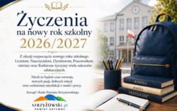 Rozpoczęcie roku szkolnego 2026/2027 w szkołach prowadzonych przez Powiat Strzyżowski