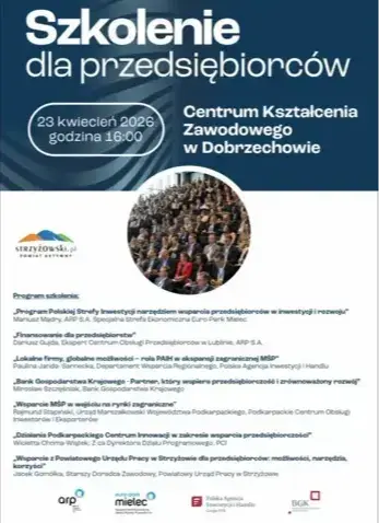 Szkolenie dla przedsiębiorc&oacute;w
