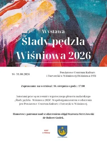 Wystawa Ślady pędzla - Wiśniowa 2026