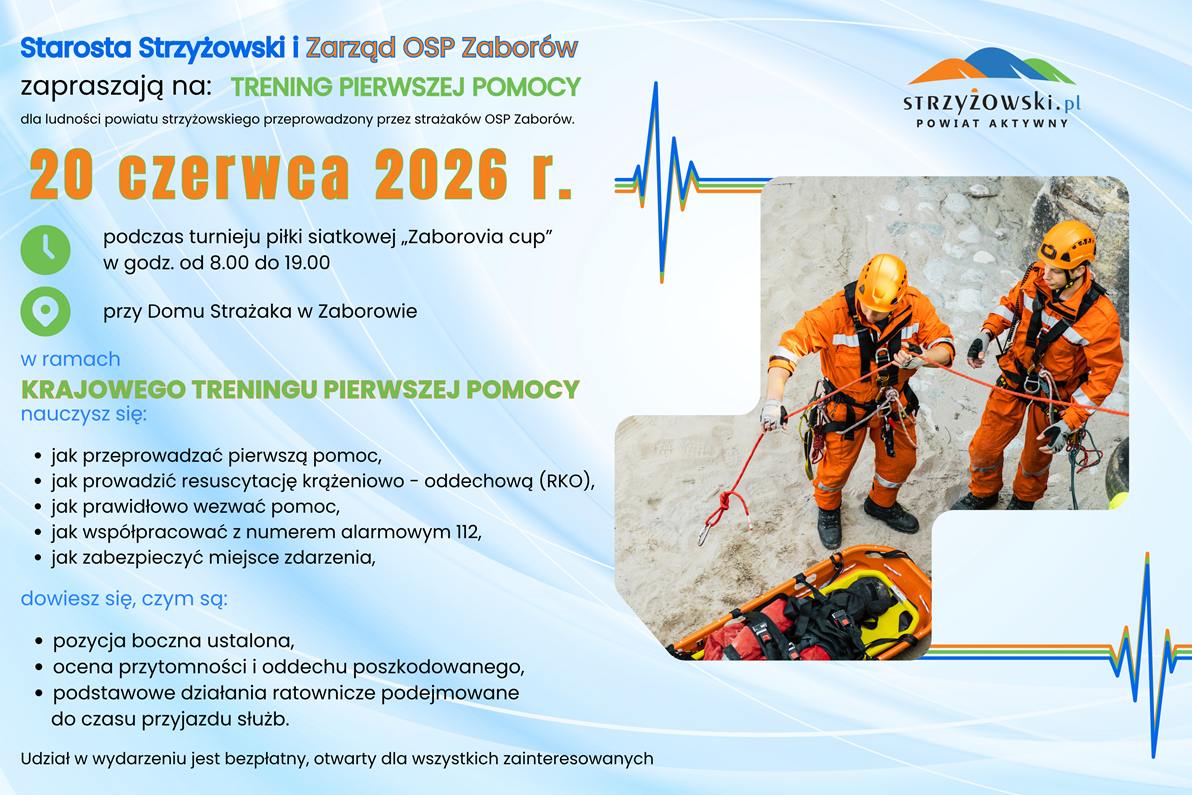 Trening pierwszej pomocy