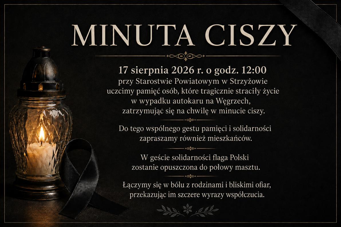 Minuta ciszy w&nbsp;hołdzie ofiarom tragicznego wypadku autokaru na&nbsp;Węgrzech