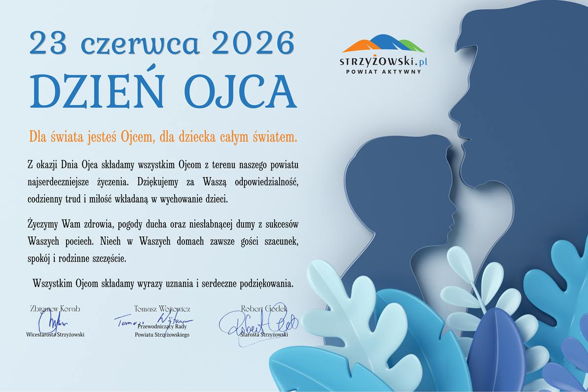 Życzenia z&nbsp;okazji Dnia Ojca