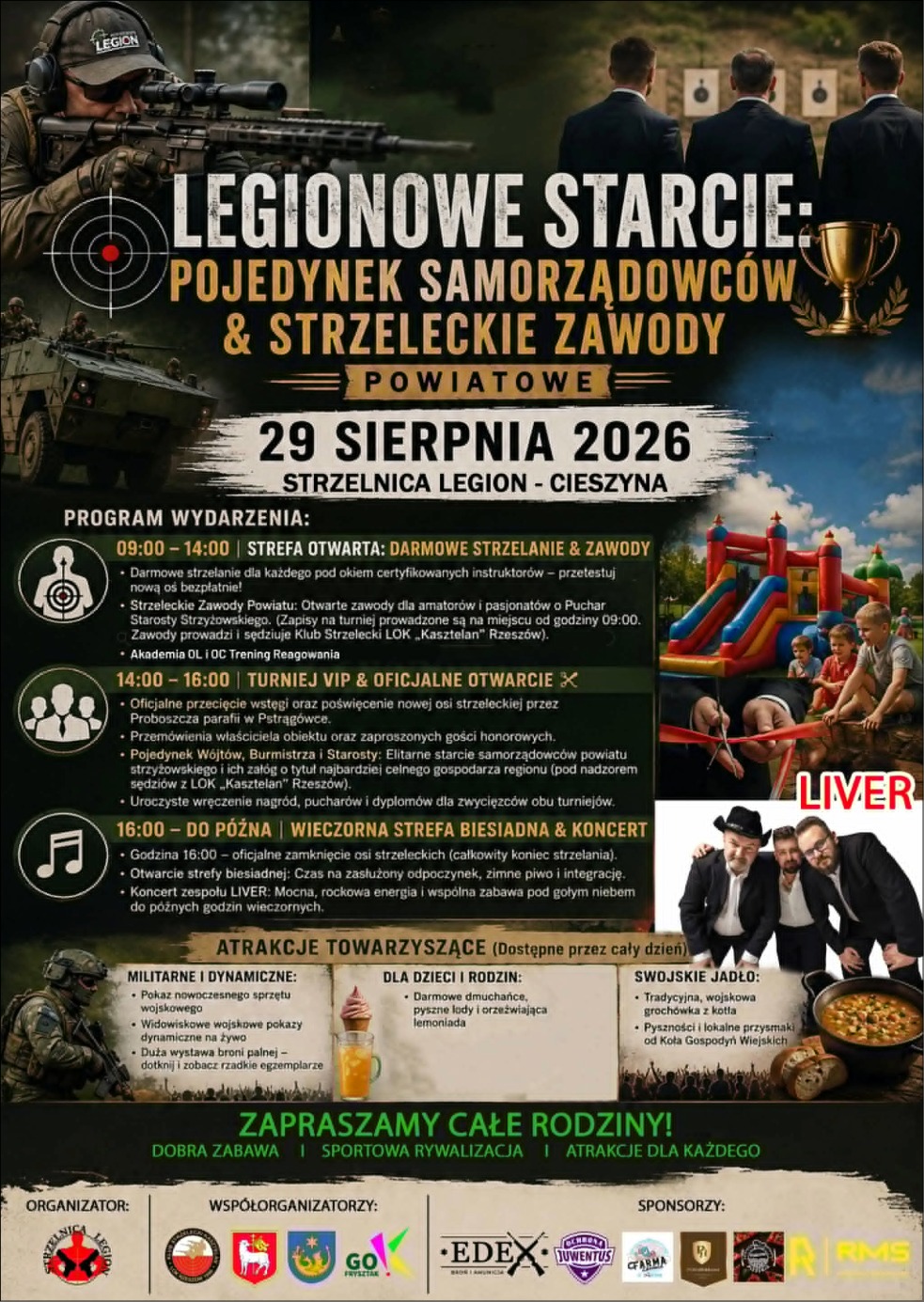 Zawody Strzeleckie o&nbsp;Puchar Starosty Strzyżowskiego Roberta Godka