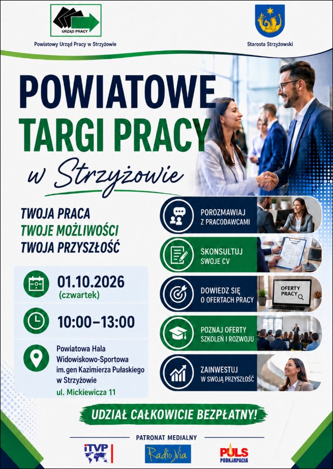 Powiatowe Targi Pracy w&nbsp;Strzyżowie