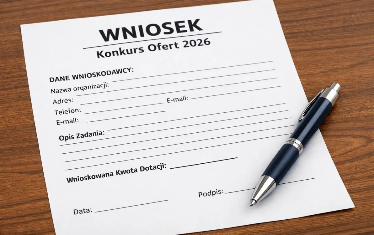 Zdjęcie do Przypominamy o naborze ofert w otwartych konkursach na 2026 rok...