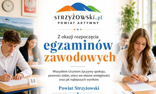 Zdjęcie do Życzenia z okazji rozpoczęcia egzamin&oacute;w zawodowych