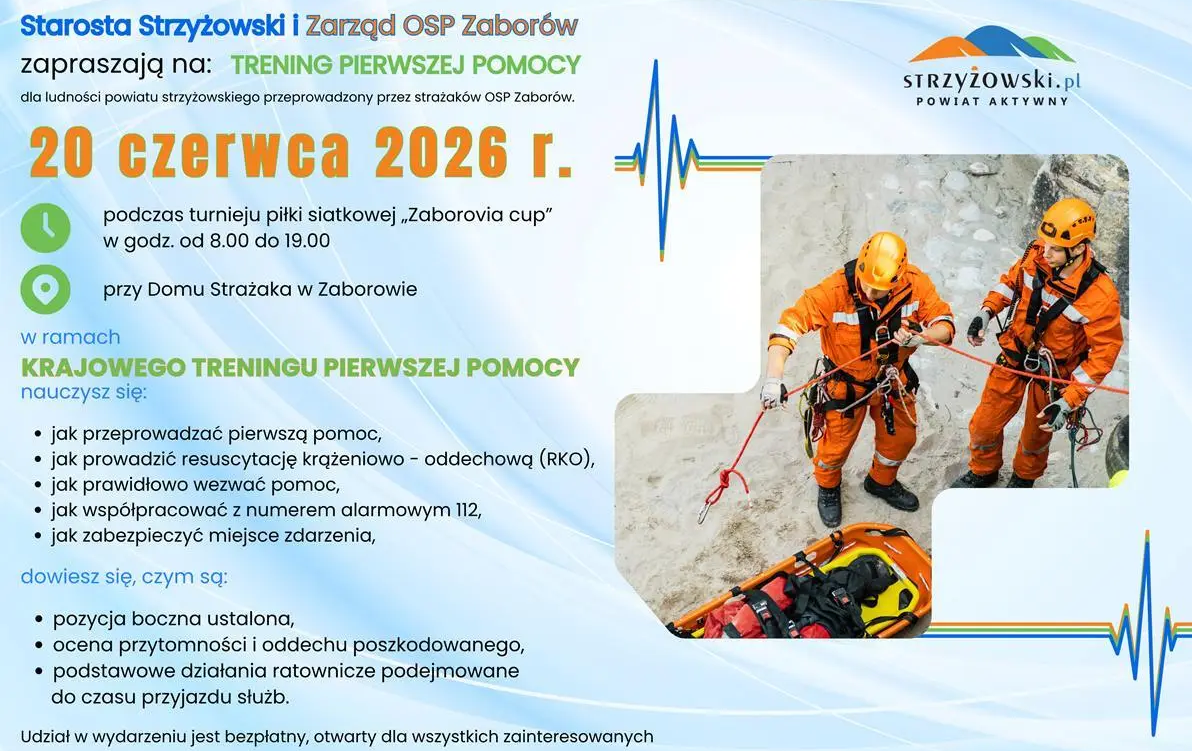 Trening pierwszej pomocy