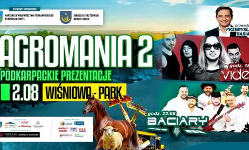 Podkarpackie Prezentacja - AGROMANIA 2 w Parku Dworskim PCKiT w Wiśniowej