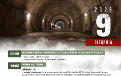 Zdjęcie do Piknik militarny w schronie kolejowym w Stępinie-Cieszynie