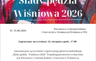 Wystawa Ślady pędzla - Wiśniowa 2026