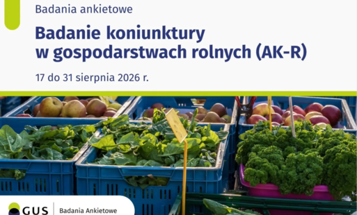 Informacja dla rolników: trwa Badanie Koniunktury w Gospodarstwach Rolnych AK-R