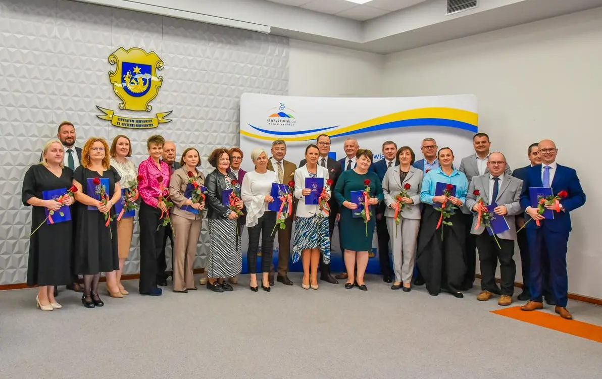 Wręczenie Nagród Starosty Strzyżowskiego dla nauczycieli