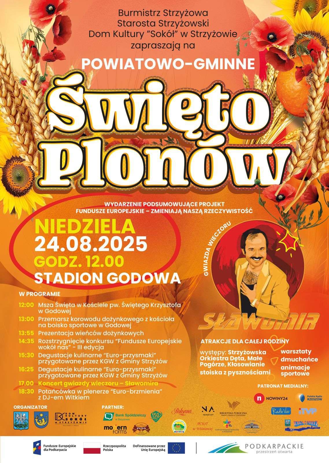 Zapraszamy na Powiatowo – Gminne Święto Plonów w Godowej